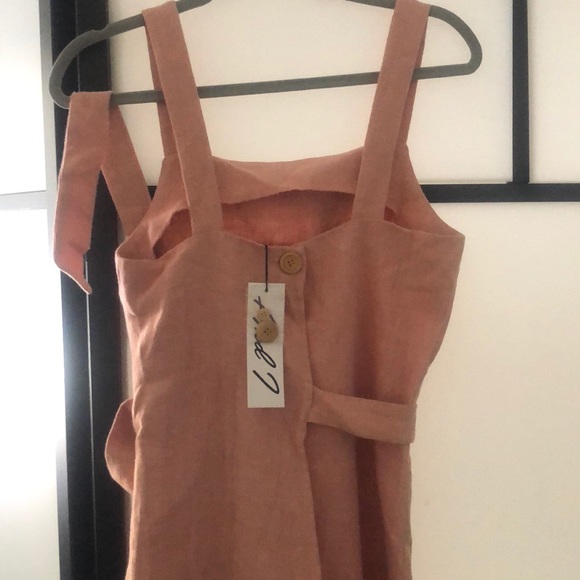 Tie Wrap mini Dress - Picture 8 of 8